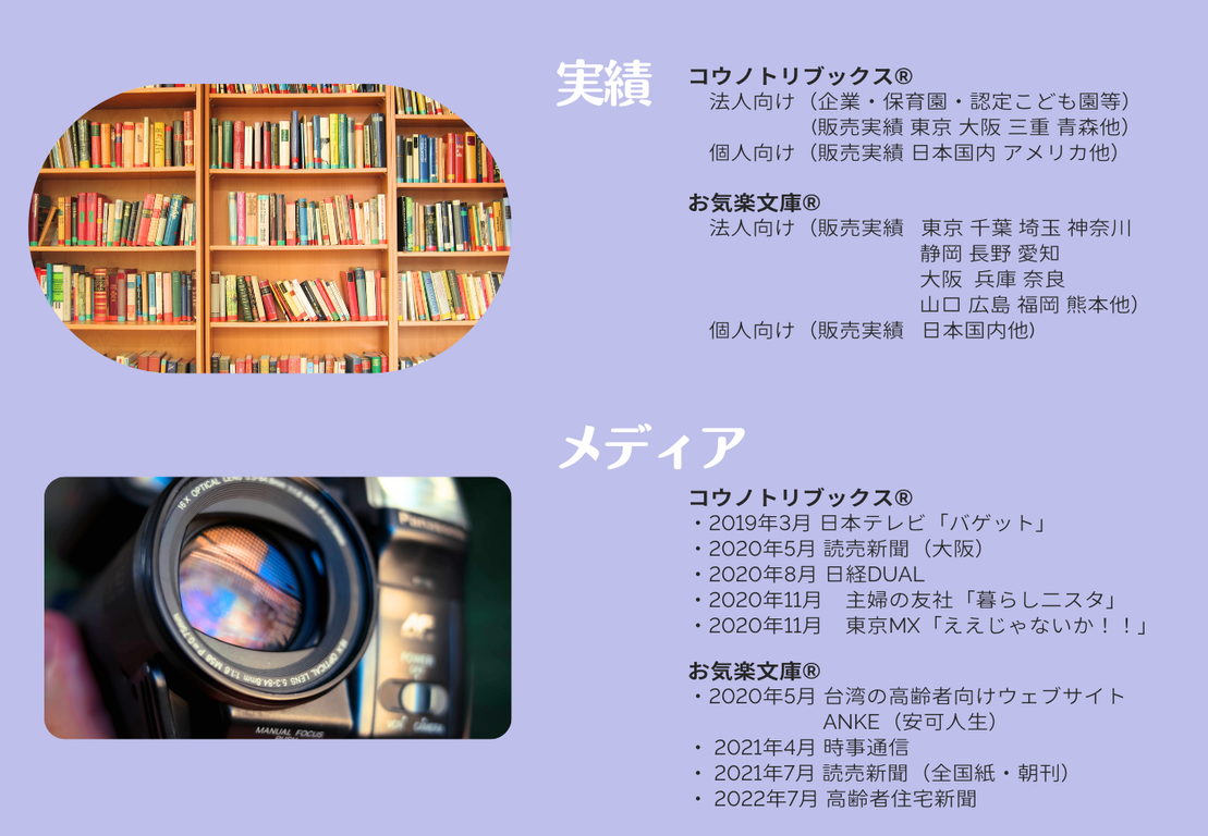 トップページ(実績）